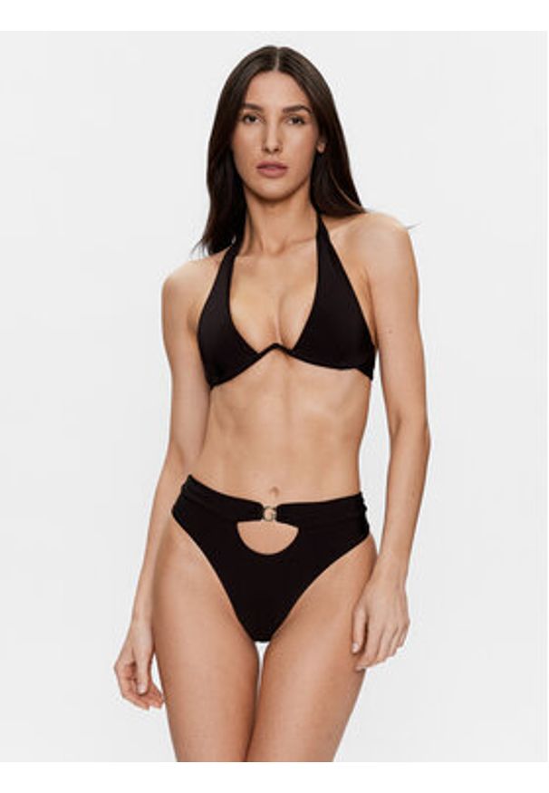 Guess Góra od bikini E3GJ14 MC04Q Czarny. Kolor: czarny. Materiał: syntetyk