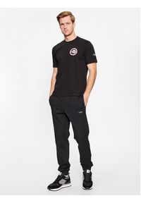 Aeronautica Militare T-Shirt 232TS2143J611 Czarny Comfort Fit. Kolor: czarny. Materiał: bawełna #2