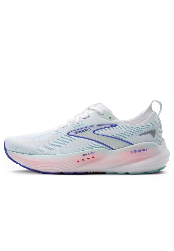 Buty Do Biegania Brooks Glycerin Gts Damskie. Kolor: biały. Sport: bieganie