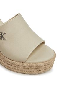 Calvin Klein Jeans Espadryle Wedge Rope Slide Mg YW0YW01699 Écru. Materiał: materiał #6