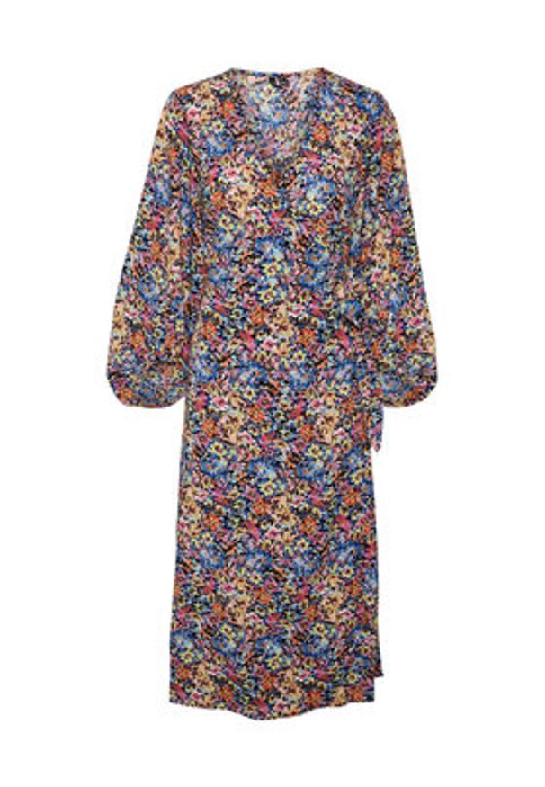 Vero Moda Sukienka codzienna Kira 10290247 Kolorowy Loose Fit. Okazja: na co dzień. Materiał: syntetyk. Wzór: kolorowy. Typ sukienki: proste. Styl: casual
