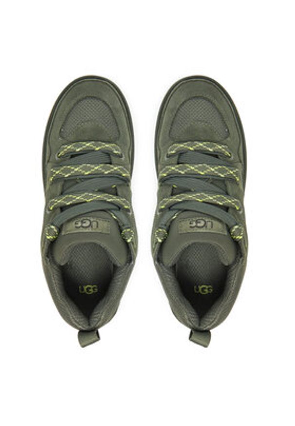Ugg Sneakersy M Lo Lowmel 1169493 Zielony. Kolor: zielony. Materiał: zamsz, skóra
