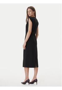 BOSS Sukienka koktajlowa Detira1 50551898 Czarny Slim Fit. Kolor: czarny. Materiał: wiskoza. Styl: wizytowy #3