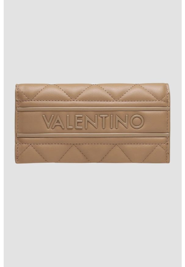 Valentino by Mario Valentino - VALENTINO Beżowy portfel Ada Wallet. Kolor: beżowy