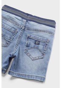 Mayoral szorty jeansowe dziecięce kolor niebieski regulowana talia. Okazja: na co dzień. Kolor: niebieski. Materiał: jeans. Styl: casual #4