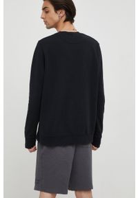 Wrangler bluza bawełniana męska kolor czarny z nadrukiem. Kolor: czarny. Materiał: bawełna. Wzór: nadruk