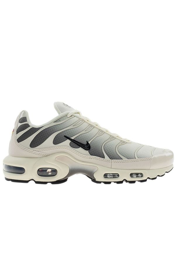 Buty męskie Nike Air Max Plus DM0032-106 - białe. Kolor: biały. Materiał: materiał, syntetyk, guma. Szerokość cholewki: normalna. Sezon: lato. Model: Nike Air Max