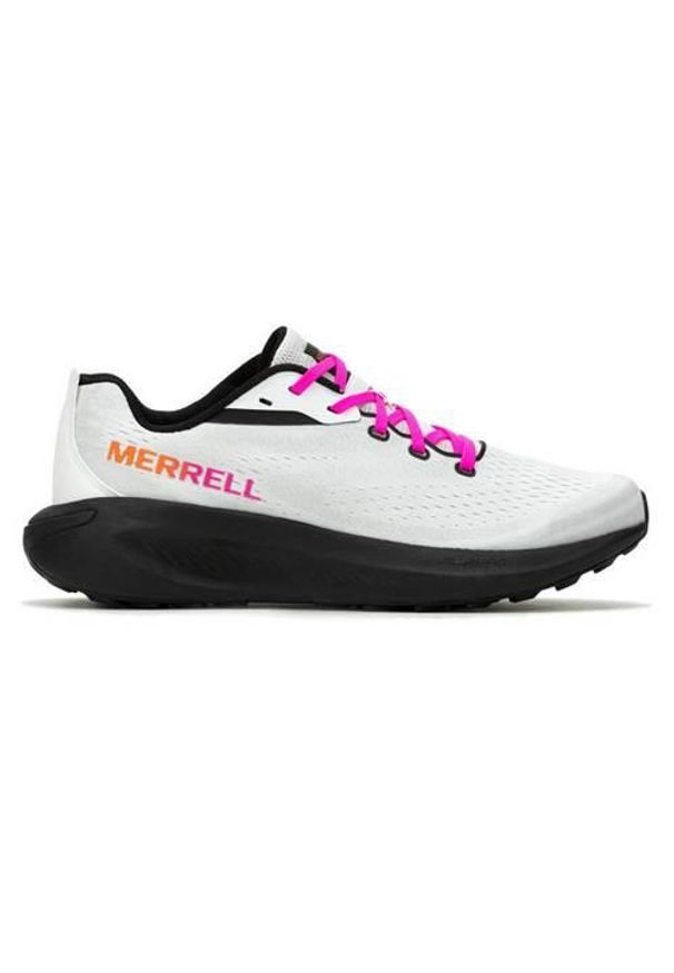 Buty do biegania męskie Merrell Morphlite. Kolor: biały. Materiał: materiał, syntetyk. Szerokość cholewki: normalna