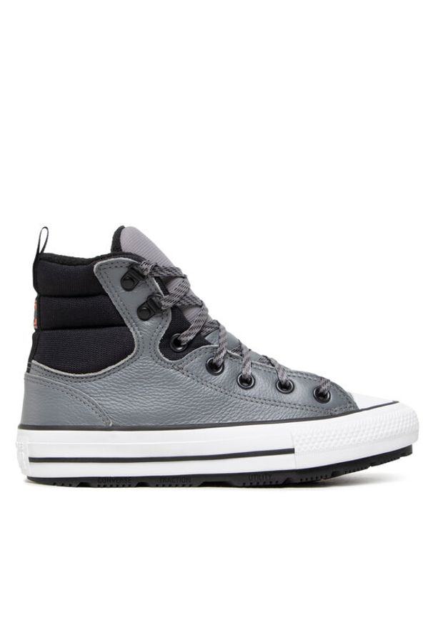 Converse Trampki Ctas Berkshitre Boot Hi 171683C Szary. Kolor: szary. Materiał: skóra