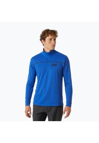 Bluza męska Helly Hansen Hp 1/2 Zip Pullover. Kolor: niebieski, wielokolorowy, czarny. Materiał: polar. Sport: turystyka piesza #1