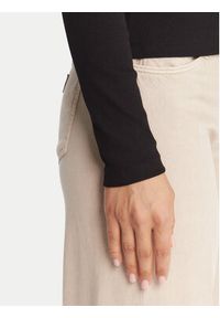 Guess Jeans Golf W5BP23 KA0H1 Czarny Slim Fit. Typ kołnierza: golf. Kolor: czarny. Materiał: bawełna #3