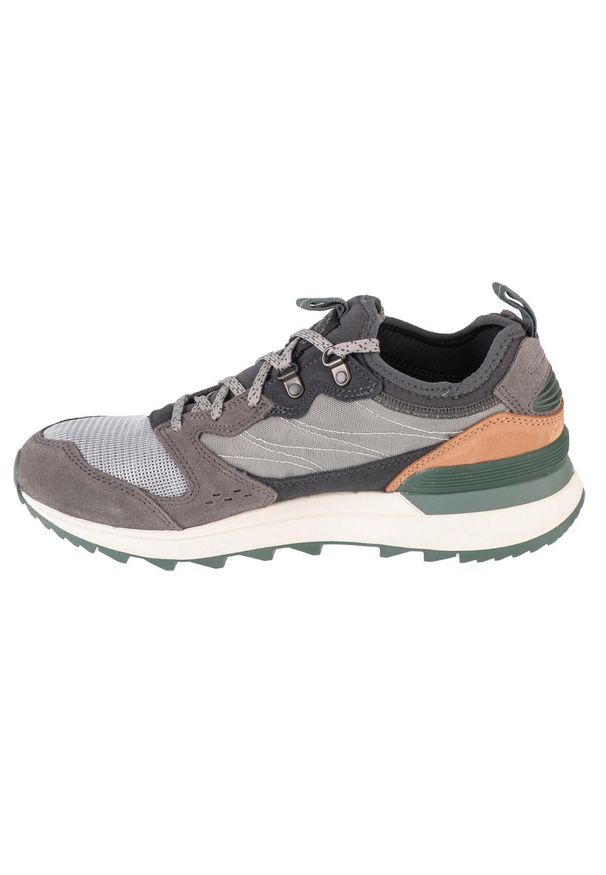 Buty sportowe Sneakersy męskie, Merrell Alpine 83 Sneaker Recraft. Kolor: szary, brązowy, wielokolorowy. Materiał: guma, tkanina, zamsz. Sport: turystyka piesza
