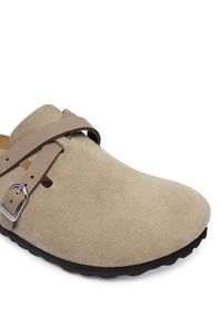 Birkenstock Klapki Blair D-Buckle 1032905 Beżowy jasny. Kolor: beżowy. Materiał: zamsz, skóra #5