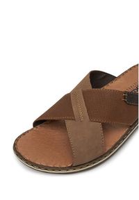 Rieker Klapki CEO-21088-25 Brązowy. Kolor: brązowy. Materiał: nubuk, skóra #2