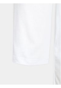 Sisley Bluzka 3QU4L12EE Biały Regular Fit. Kolor: biały. Materiał: bawełna