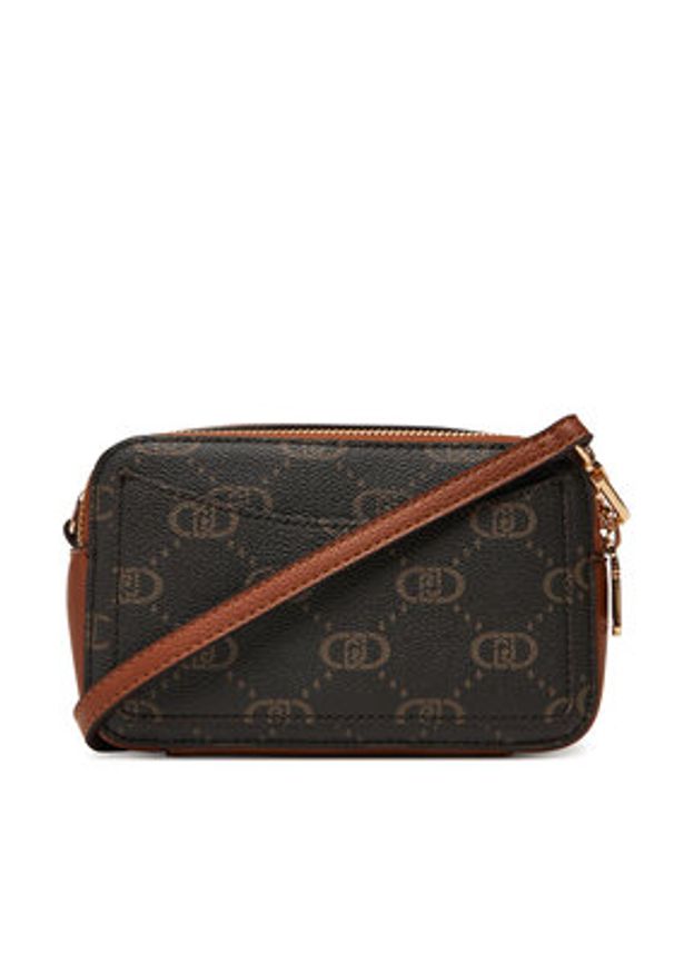 Liu Jo Torebka Esc S Camera Case AF5100 E0668 Brązowy. Kolor: brązowy. Materiał: skórzane