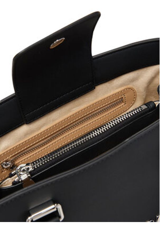 Love Moschino - LOVE MOSCHINO Torebka JC4022PP1NKD000B Czarny. Kolor: czarny. Materiał: skórzane