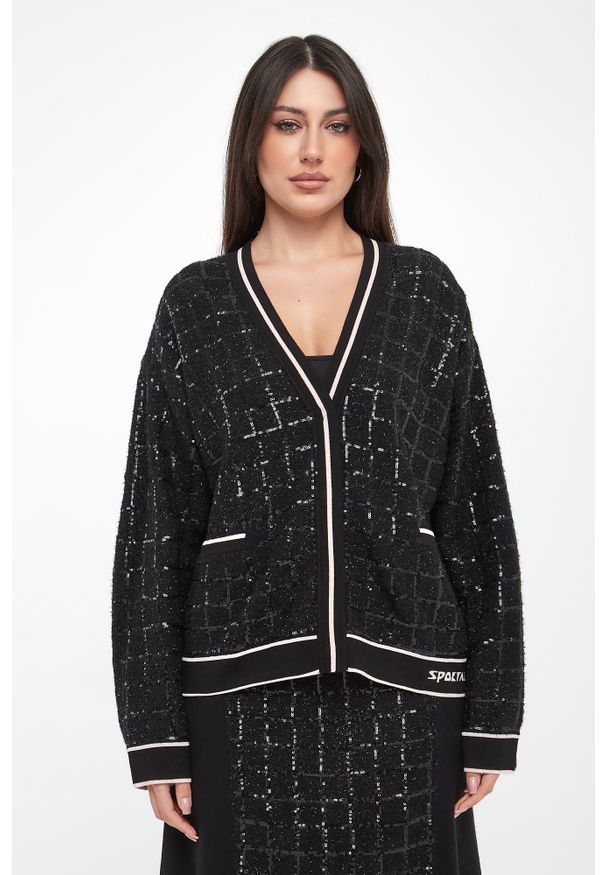 Sportalm - Kardigan damski z wełną SPORTALM. Materiał: wełna