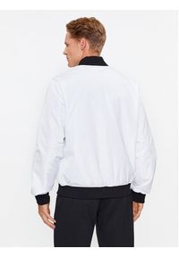 EA7 Emporio Armani Kurtka bomber 8NPB12 PN7LZ 1100 Biały Regular Fit. Kolor: biały. Materiał: syntetyk #5