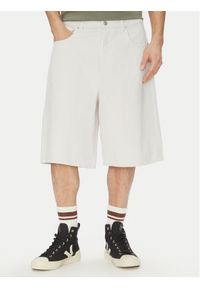 Only & Sons Szorty jeansowe Carl 22034145 Écru Balloon Fit. Materiał: bawełna