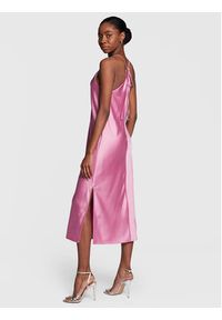 BOSS - Boss Sukienka koktajlowa Dechana 50482508 Różowy Slim Fit. Kolor: różowy. Materiał: syntetyk. Styl: wizytowy #2