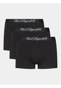Karl Lagerfeld - KARL LAGERFELD Komplet 3 par bokserek Hotel Karl Trunk Set (3 Pack) 231M2101 Czarny. Kolor: czarny. Materiał: bawełna