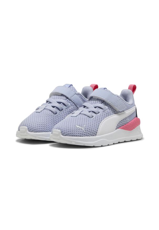 Puma - Buty sportowe Anzarun Lite dla małych dzieci PUMA. Kolor: biały, wielokolorowy, niebieski. Szerokość cholewki: normalna