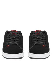 DC Sneakersy COURT GRAFFIK 300529-BW5 Czarny. Kolor: czarny. Materiał: skóra