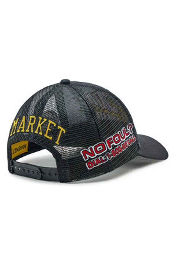 Market Czapka z daszkiem 390000176 Czarny. Kolor: czarny. Materiał: poliester, materiał