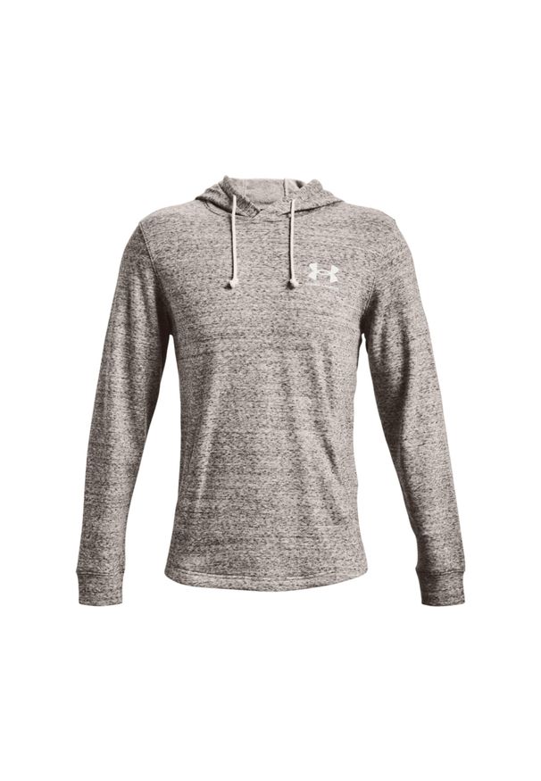 Bluza z kapturem Under Armour Rival Terry LC. Typ kołnierza: kaptur. Kolor: szary. Sport: fitness