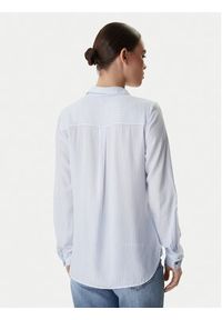 Vero Moda Koszula Bumpy 10275283 Niebieski Regular Fit. Kolor: niebieski. Materiał: wiskoza #4