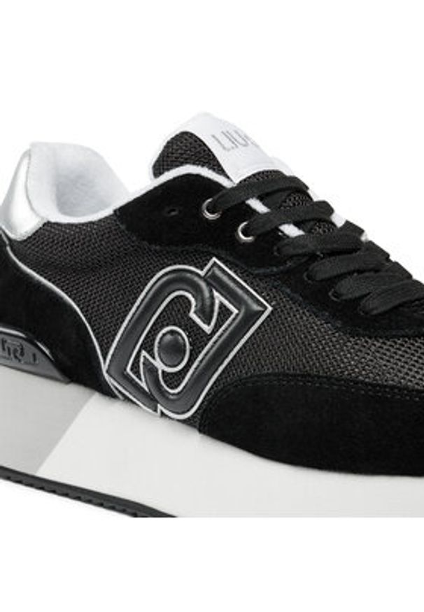 Liu Jo Sneakersy Dreamy 02 BF4037 PX031 Czarny. Kolor: czarny. Materiał: materiał