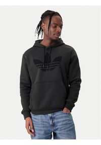 Adidas - adidas Bluza Monogram Infill KD1358 Czarny Regular Fit. Kolor: czarny. Materiał: bawełna #1