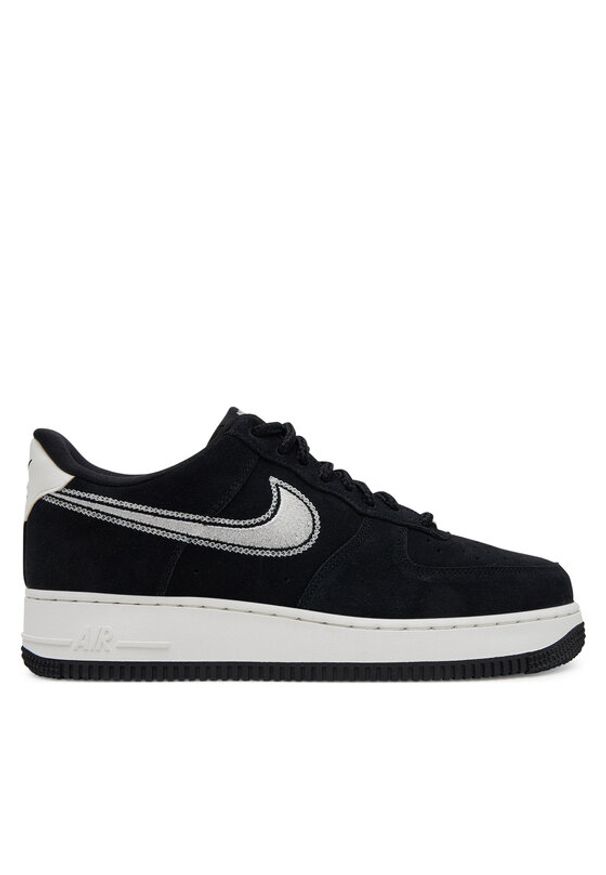 Nike Sneakersy Air Force 1 07 LVS HJ4465 Czarny. Kolor: czarny. Materiał: zamsz, skóra. Model: Nike Air Force