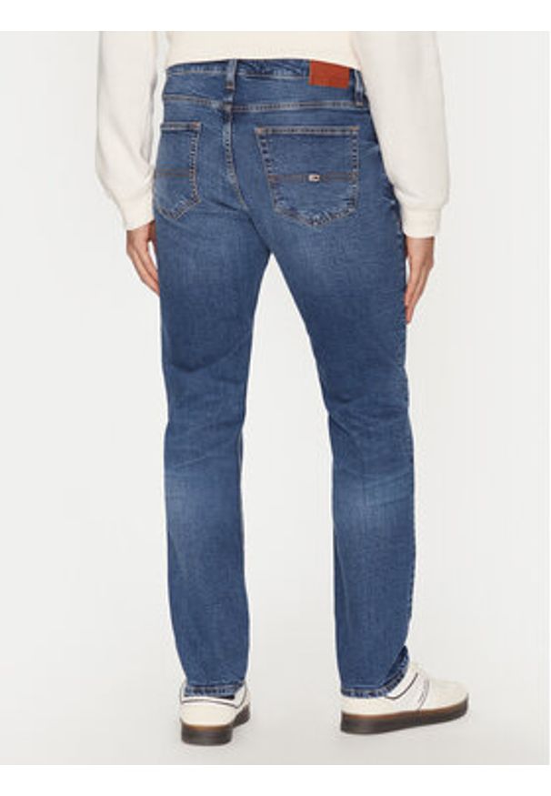 Tommy Jeans Jeansy Ryan DM0DM20559 Granatowy Slim Fit. Kolor: niebieski