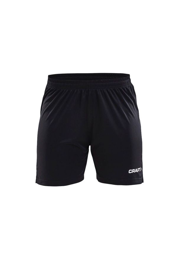 Szorty damskie Craft squad solid. Kolor: czarny. Sport: fitness