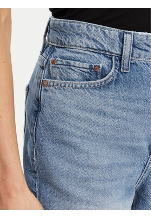 Guess Szorty jeansowe W5GD47 D5B94 Niebieski Regular Fit. Kolor: niebieski. Materiał: lyocell