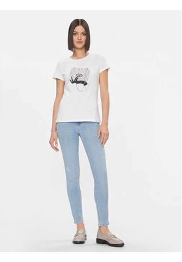 Liu Jo Jeansy UXX037 D4811 Niebieski Skinny Fit. Kolor: niebieski