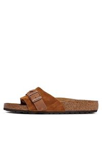 Birkenstock Klapki Oita Braided 1026742 Brązowy. Kolor: brązowy. Materiał: skóra #6