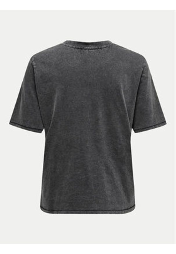 only - ONLY T-Shirt Lulu 15307345 Czarny Regular Fit. Kolor: czarny. Materiał: bawełna
