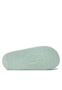 Pepe Jeans Klapki Beach Slide W PLS70131 Zielony. Kolor: zielony #5