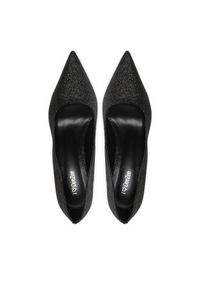 DeeZee Szpilki KL-F2108-4 Czarny. Kolor: czarny. Obcas: na szpilce