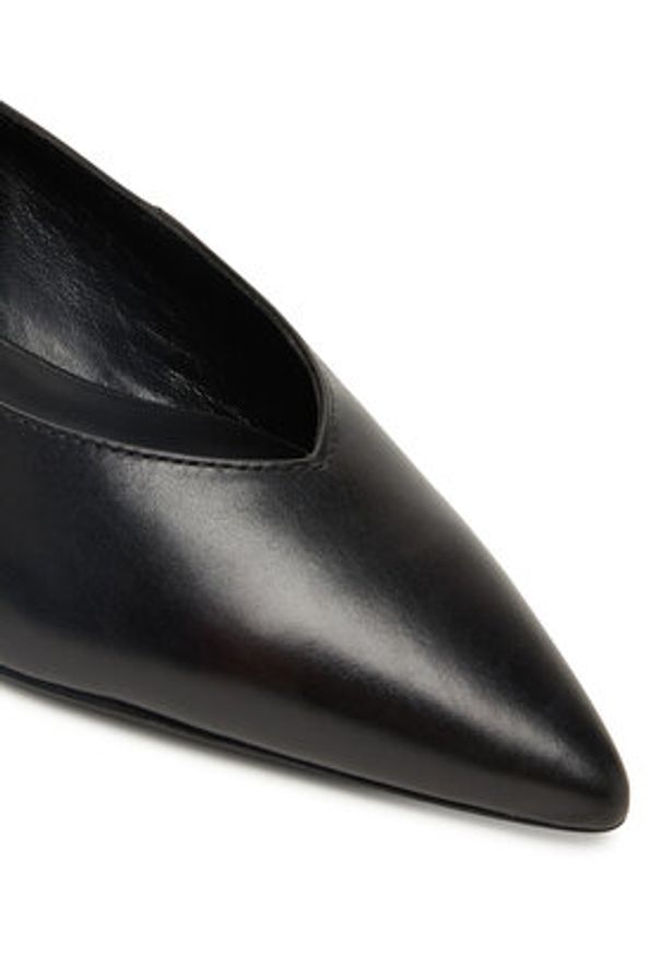 Patrizia Pepe Baleriny 8Z0110/L166-K103 Czarny. Kolor: czarny. Materiał: skóra