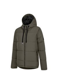 DARE 2B - Kurtka turystyczna damska pikowana Society. Kolor: zielony. Materiał: puch. Sport: narciarstwo, turystyka piesza #1