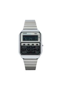 Casio Zegarek Vintage CA-500WE-7BEF Srebrny. Kolor: srebrny. Styl: vintage