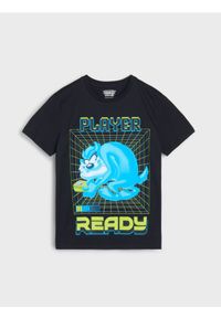 Sinsay - Koszulka Looney Tunes - czarny. Kolor: czarny