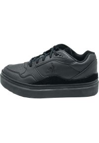 Buty Le Coq Sportif Lcs T2000, Kobiety. Kolor: czarny. Materiał: skóra, materiał. Sport: turystyka piesza