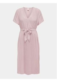 only - ONLY Sukienka koktajlowa Stacia 15319229 Różowy Regular Fit. Kolor: różowy. Materiał: syntetyk. Styl: wizytowy #4
