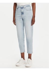 Tommy Jeans Jeansy DW0DW20656 Niebieski Mom Fit. Kolor: niebieski