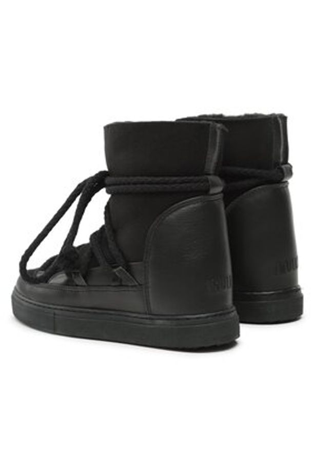Inuikii Śniegowce Classic Wedge 75203-005 Czarny. Kolor: czarny. Materiał: zamsz, skóra